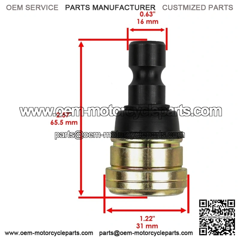 Polaris RZR 800 EFI 2008 2009 2010 2011 2012 2013 2 Upper or Lower Ball Joints - Image 2