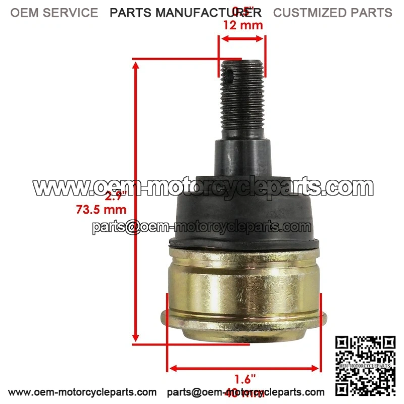 Honda TRX250EX Sportrax 2001 2002 2003-2008 4 Upper & Lower A-Arm Ball Joint - Image 3