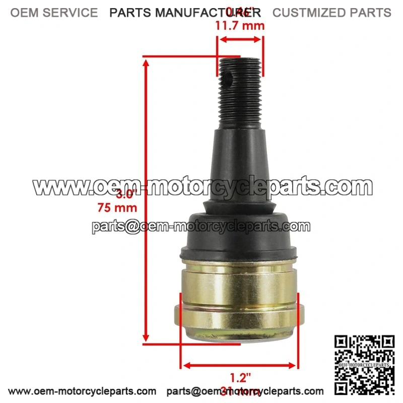 Polaris Predator 500 2003-2006 Upper And Lower Ball Joint Set 4-Ball Joints - Image 2