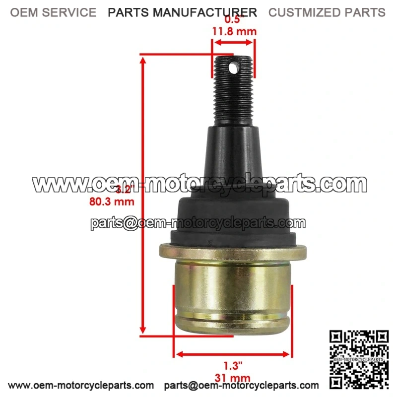 Ski-Doo 505072048 505072251 2 Front A-Arm Lower Ball Joint - Image 2