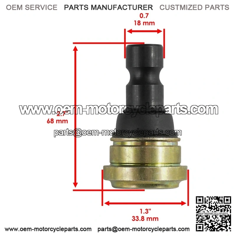 Polaris RZR XP 4 Turbo 2016-2021 Front Suspension Lower or Upper Ball Joint - Image 2