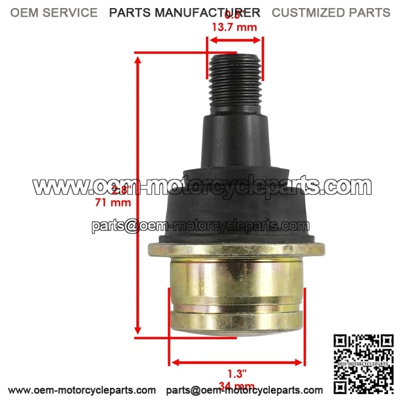 John Deere Xuv Gator 625 I 825 I Gas Front Knuckle Lower Upper Ball Joint - Image 3