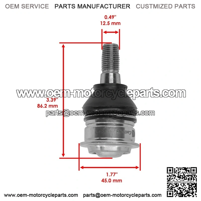Honda Pioneer 1000-5 SXS1000M5 2016-2020 Front Arm Ball Joint - Image 2
