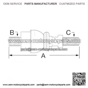 Ball Joint Fits Case-IH & Ford/New Holland Compact Tractors, PN:SBA334801531 (SBA334801531)