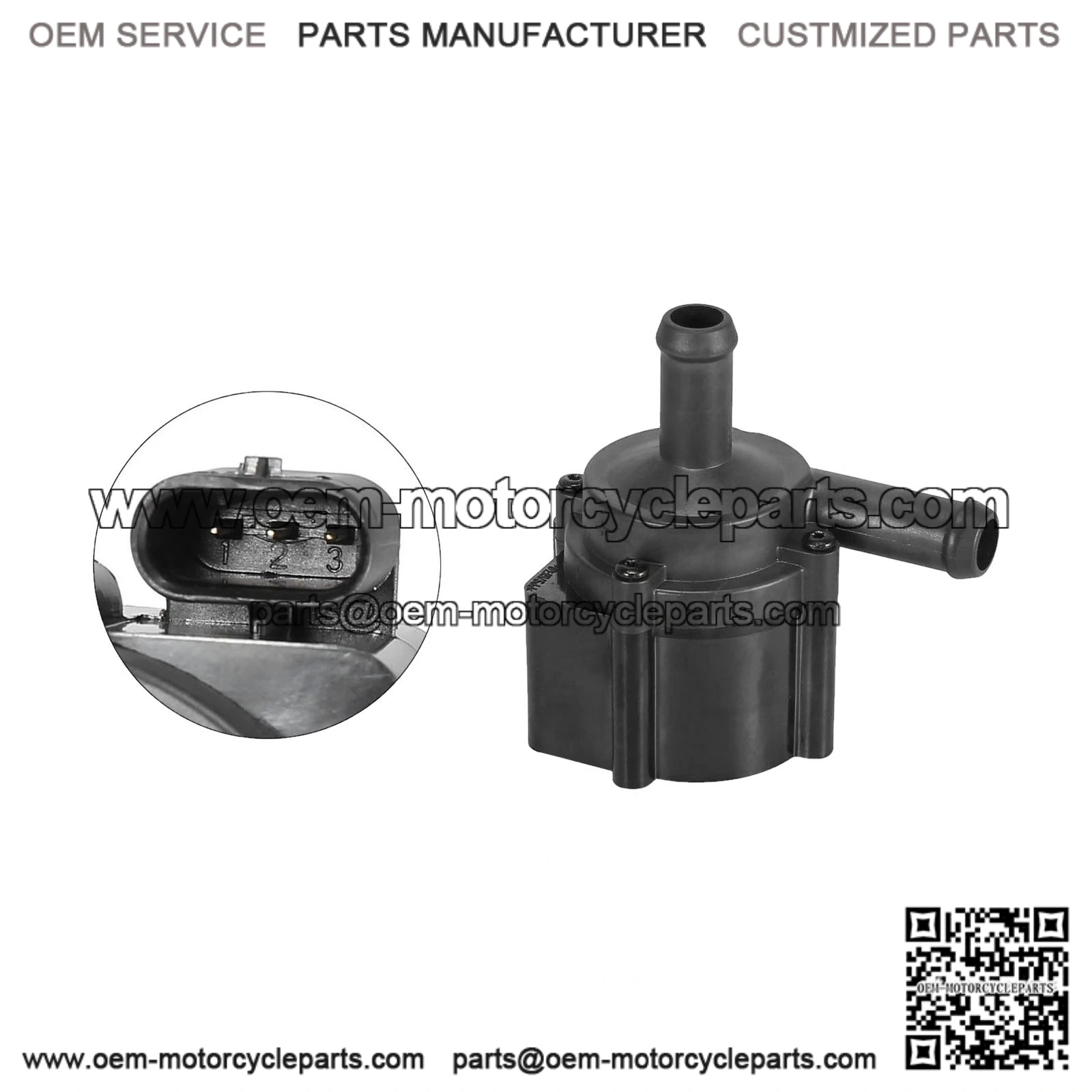 For Ford Focus 2015-2018, Engine Auxiliary Water Pump CM5G-8C419-AA, CM5G8C419AA