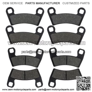 Brake Pads Set for Polaris RZR 900 S & 900 (60 INCH) 2015-2019 | Front and Rear Razor Replacement