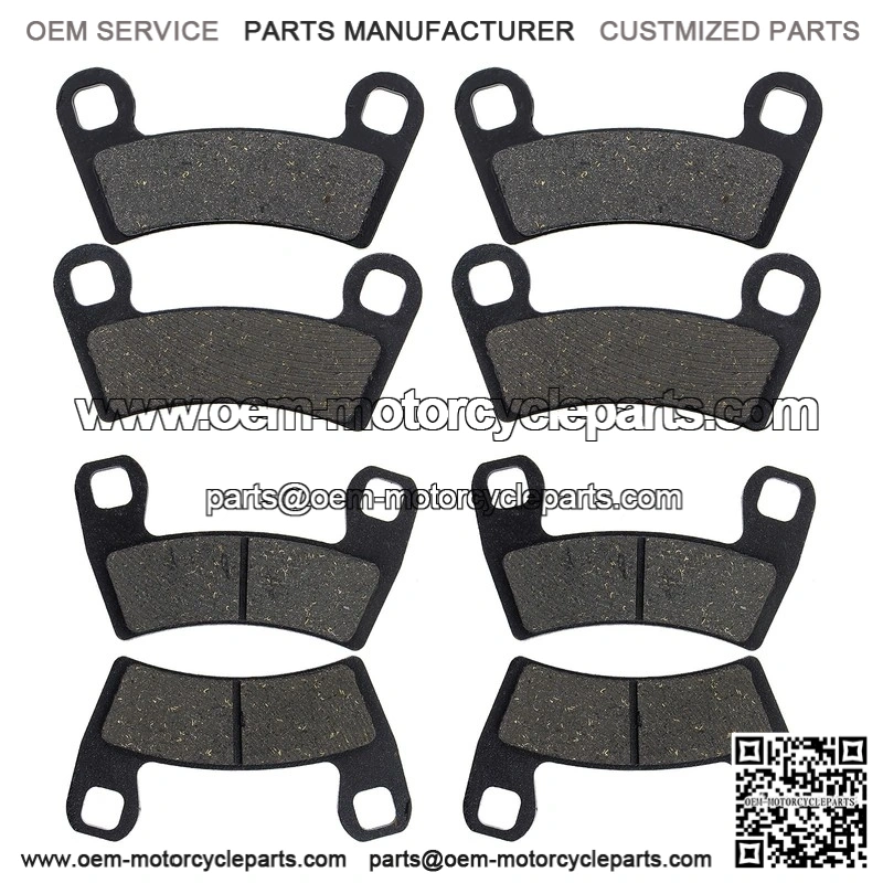 Brake Pads Set for Polaris RZR 900 S & 900 (60 INCH) 2015-2019 | Front and Rear Razor Replacement