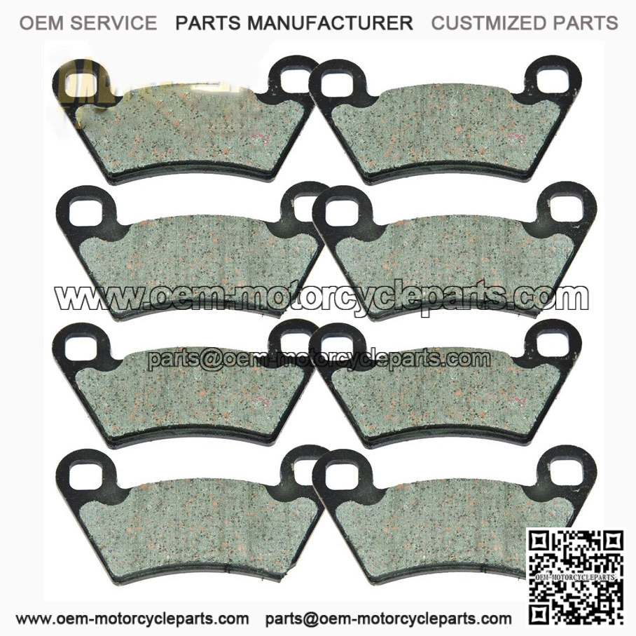 Front & Rear Brake Pads for 2011-2014 Polaris Ranger 500 Midsize 4x4 | 2012 & 2013 Models