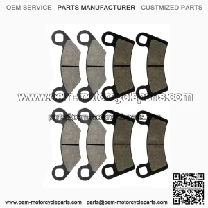Complete Brake Pad Set for Polaris RZR 800 EFI (2008-2014) | Front and Rear Replacement Pads