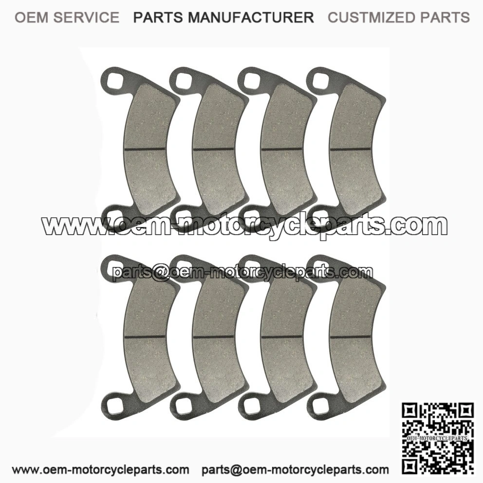 Front & Rear Brake Pads for Polaris Ranger Crew 700 EFI 4x4 (2008-2009) | Replaces OEM Part #2205949