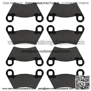 Front & Rear Brake Pads for Polaris Ranger 500, 700 2x4, 4x4, 6x6, XP, EFI, TM (2004-2009) | Universal Fit