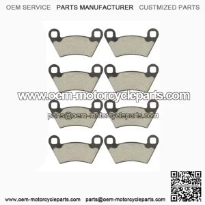 Brake Pads Set for Polaris Ranger XP 700 4x4 & 6x6 EFI (2005-2007) | Front and Rear Replacement