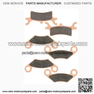for Polaris Sportsman 700 Mv7 2004 2006 Sintered Front & Rear Brake Pads