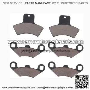 Front & Rear Brake Pads for Sportsman 500 4X4 HO Scrambler 400 Trail Blazer 250