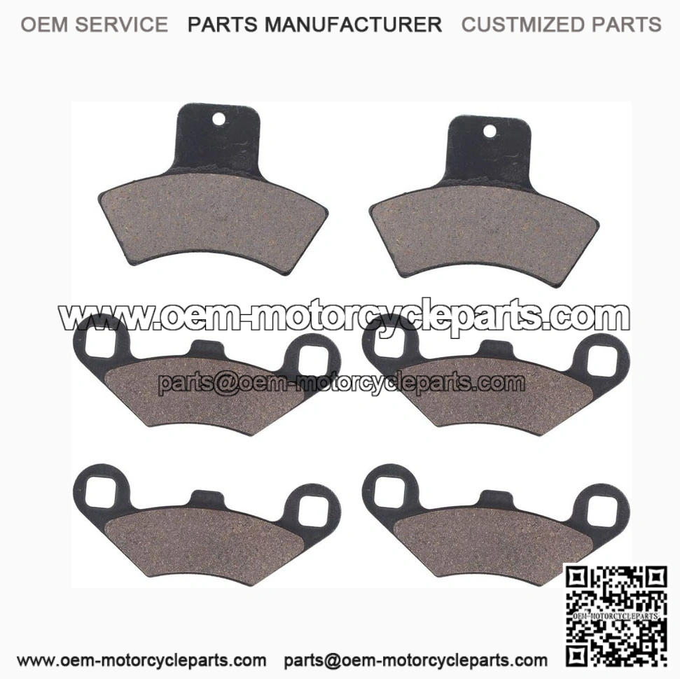 Front & Rear Brake Pads for Sportsman 500 4X4 HO Scrambler 400 Trail Blazer 250