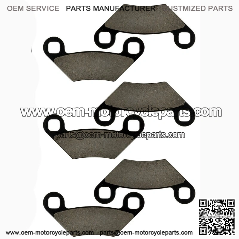 Front Rear Brake Pads for Polaris Sportsman 550 EFI Eps Touring 2010-2014