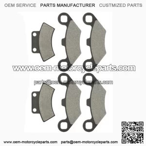 Front Rear Brake Pads for Polaris Sportsman 500 1996 1997