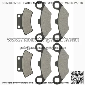 Brake Pads for Polaris Xplorer 300 4X4 1996 1997 1998 99 2000 Front Rear Brakes