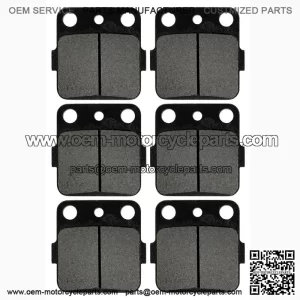Front & Rear Brake Pads for Honda TRX300EX Fourtrax 300Ex 1993-2008