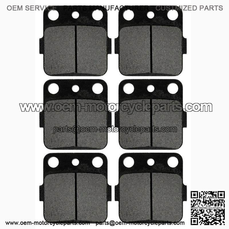 Front & Rear Brake Pads for Honda TRX300EX Fourtrax 300Ex 1993-2008