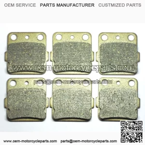 Front Rear Brake Pads For  ATV YFM 660 Raptor RN/RP/RPB/RR/RS/RT 2001-2005