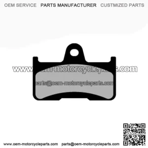 2005 Yam YFM660FAH Grizzly 660 Hunter ATV Vesrah Semi-Metallic Brake Pads [Rear]