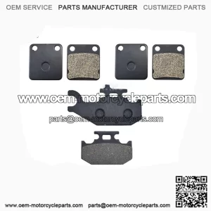 FRONT REAR Brake Pads for YFM 450 FAR FAS Kodiak 5ND3 4 2003 2004