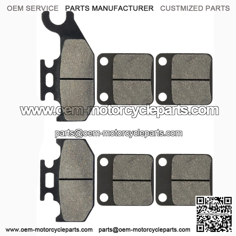 Brake Pads for Grizzly 450 YFM450 4X4 Irs 2007-2008 Front Rear Brakes