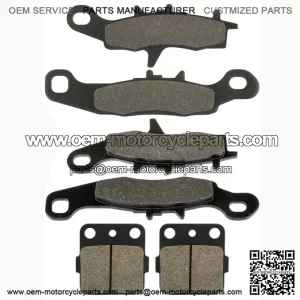 Brake Pads for Kawasaki KFX450R KFX 450 R 2008-2014 Front Rear Brakes