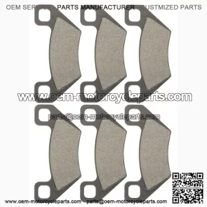 Front Rear Brake Pads for Arctic Cat Mud Pro 650 4X4 H1 2010 / 4X4 2010 2011
