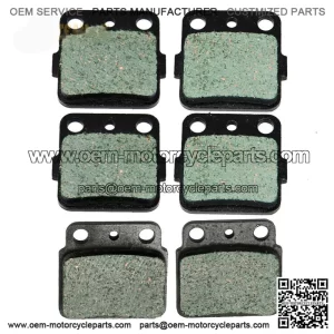 Front Rear High Performance Brake Pads For Arctic Cat DVX 400 Sport 2004-2008