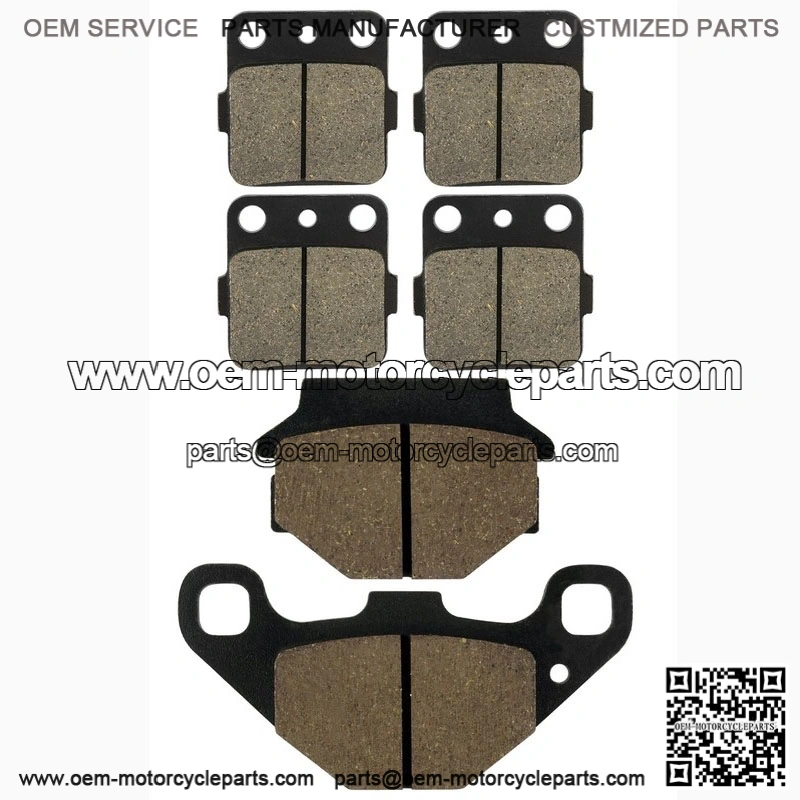 Front & Rear Brake Pads for Suzuki LT-F500F LTF500F Vinson 500 4WD 2004-2008