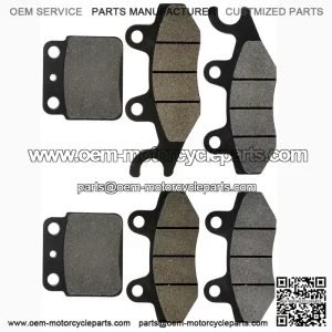 Front & Rear Brake Pads for Suzuki LTR450 LT-R450 Quadracer 450 2006-2014