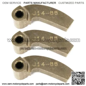 66g Clutch Weights (QTY 3) - New OEM for 2016-2021 Arctic Cat ZR 6000 (0646-869 J14-66)