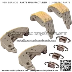 Wet Clutch Centrifugal Carrier Weight Set for Kawasaki Bayou 300 KLF300C KLF300B 1988-2005 & Lakota 300 KEF300A KEF300B 1995-2003