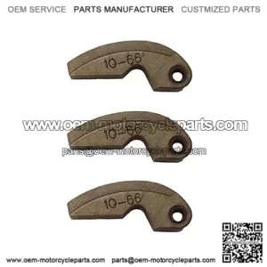 10-66 Gram Primary Drive Clutch Weights/Ramps - New OEM Set of 3 for Polaris