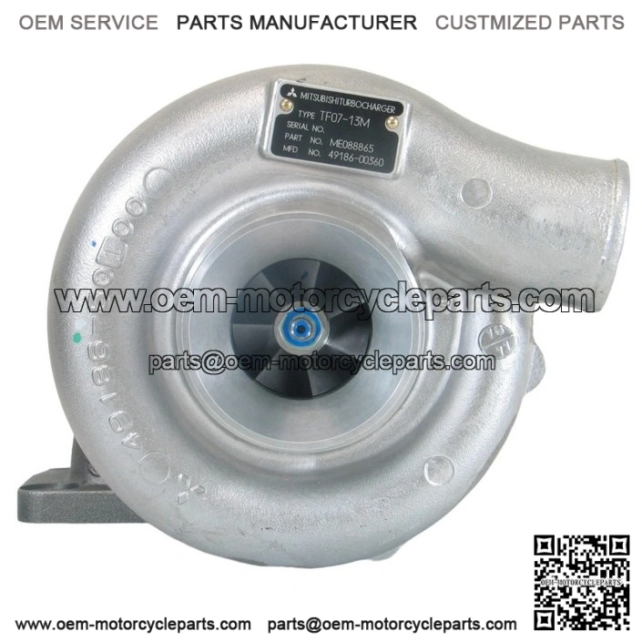 TF07 Turbocharger for Mitsubishi 6D34 Engine in Kobelco SK230 Excavators