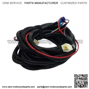 12V Front Add-On Power Harness with 18ft Reverse Lead ?C for Evolution D5 ?C 24-15651-BUL