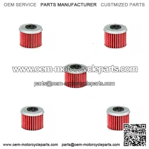 HiFlo Oil Filter HF116 ?C Pack of 5 for Honda CRF250R CRF250 250R