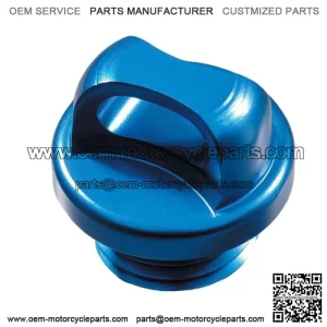 Blue Aluminum Oil Fill Cap for Yamaha YZ YZF WR 65 85 125 250 450