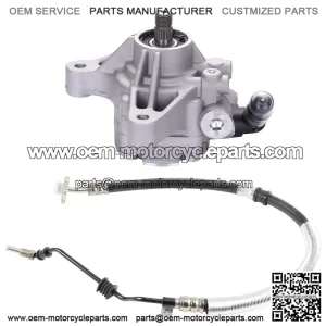 Power Steering Pump with Pressure Hose for 2002-2006 Honda CR-V 2.4L
