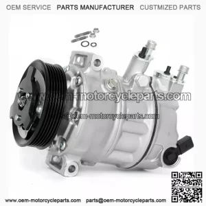 New A/C Compressor for Audi A3 / VW Jetta, CC, GTI, Passat 1.8L, 2.0L