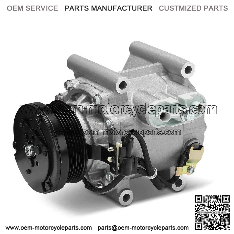 A/C Compressor with SC90V Style & 6-Groove Pulley for 2000-2008 Jaguar S-Type & X-Type