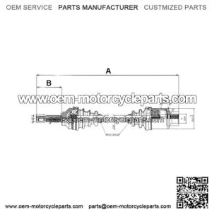 Drive Shaft TD585