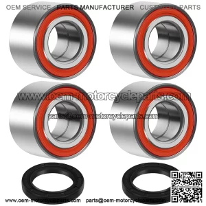 Can-Am Defender Maverick Wheel Bearings Kit - Complete 4 Pcs Set for Front & Rear Axles