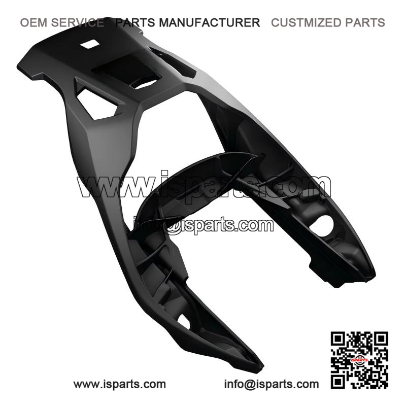 Max Mount (Black) - Top Case & Passenger Seat Mount for Can Am Ryker