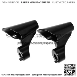 Front Turn Signal Mounts Relocation ?C Black for Harley Sportster XL 48 1200X 10-15