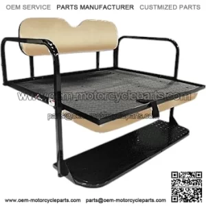 Rear Flip Seat Kit Frame for Club Car Precedent & Tempo Golf Carts