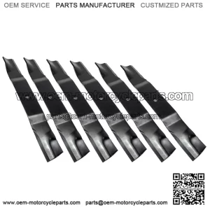 61" Mower Blade Set (6 Blades) ?C Compatible with Bobcat/Ransomes & Many More, Replaces 112111-03 and 438-0002-00