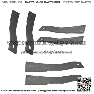 Rotary Cutter Lift Blade Set ?C Compatible with Bush Hog Flex Wing Cutters 7555, 7556BH, and 11150